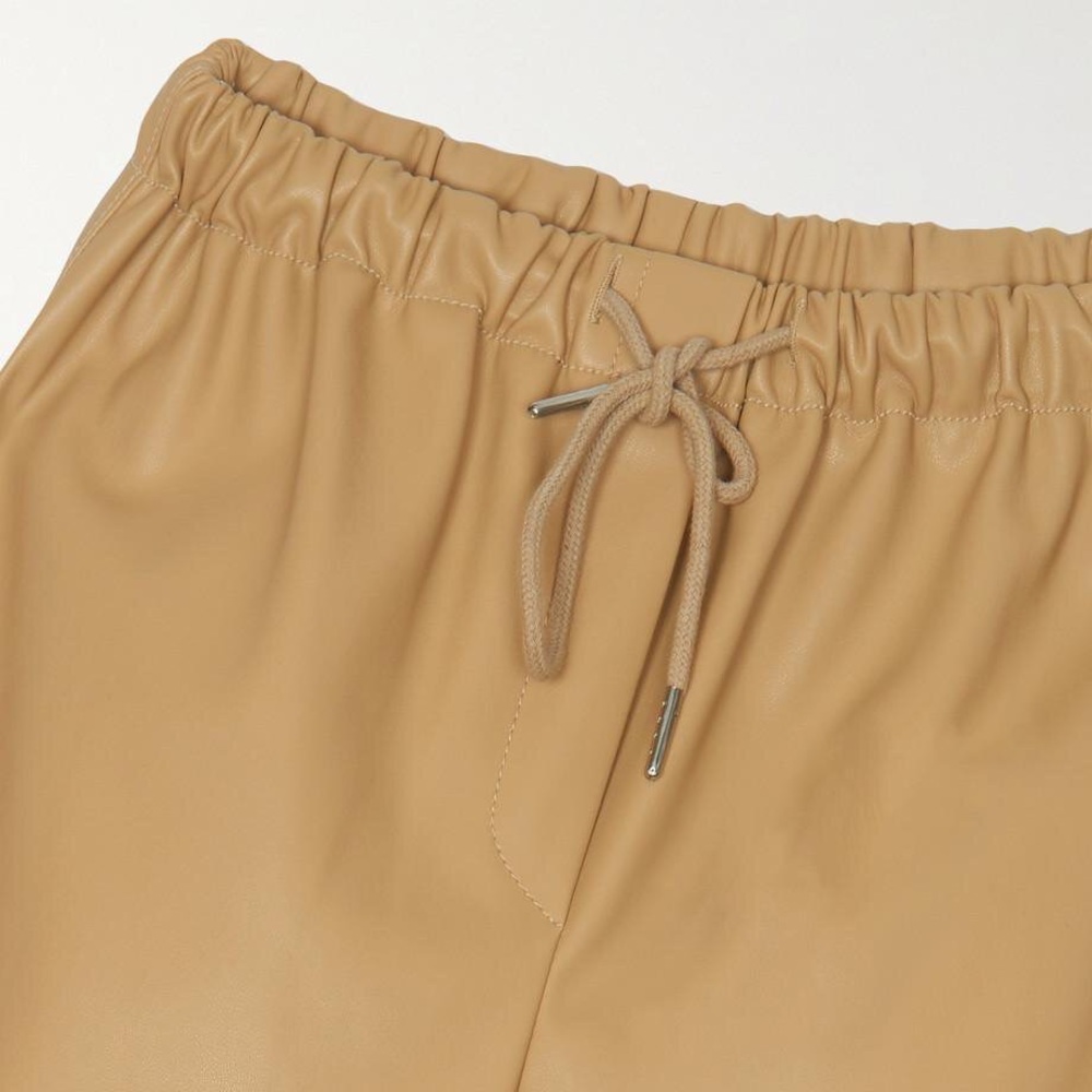 Frankie Shop Yo-yo Faux Leather Tapered Pants